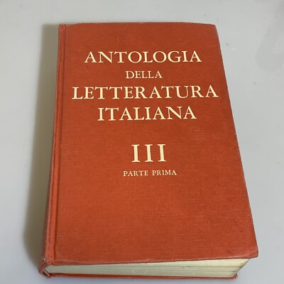 Anthologie der italienischen Literatur Band 3. Teil 1. Ed. D'Anna