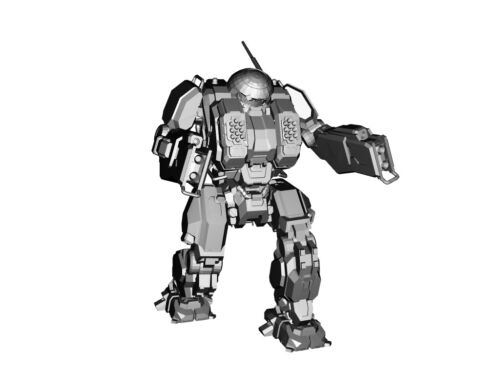 Battletech Miniatures - Scala museo (4'-6') Battlemechs - Stampato in 3D su richiesta - Foto 29 di 66