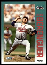 1992 FLEER JUAN BERENGUER #352 ATLANTA BRAVES 658
