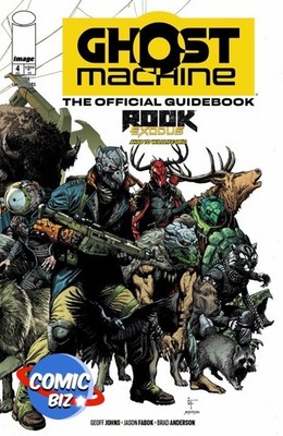 GHOST MACHINE: THE OFFICIAL GUIDEBOOK #4 (2026) 1ST PRINTING MAIN COVER
