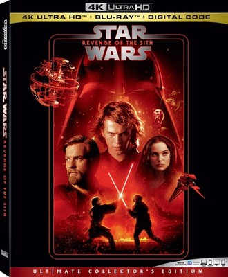 Star Wars: Episode III - Revenge Of The Sith (4K / Blu-ray + Digital) New