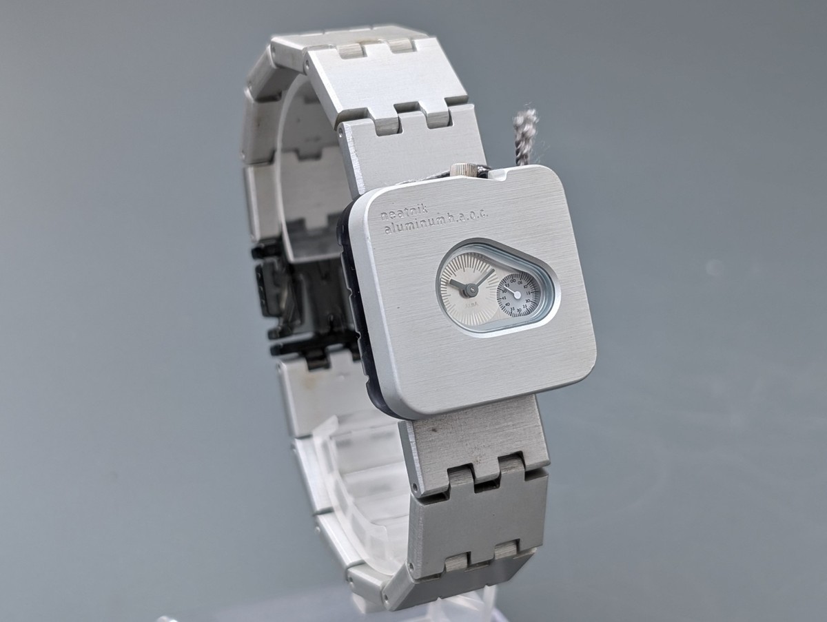 Rare 1998 SEIKO ALBA neatnik V707-5080 Quartz Men's Vintage Watch