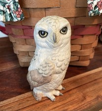 Boehm Porcelain Snowy Owl #40122 Made In The USA