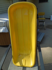 Vintage American Plastics Toys Inc. Childs Snow 38" Sled Toboggan Made in USA