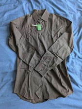Prada Dark Brown Dress Shirt