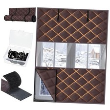 Window Insulation for Winter 63 x 47 Thermal Insulated Window 63 47inch 1 Brown