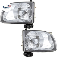 Headlight Assembly Pair for Toyota Tacoma 2001-2004, Headlights Bulbs, Halogen w