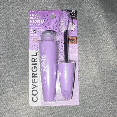 COVERGIRL Lash Blast Bond Mascara 815 Brown Volumizing Lengthening Vegan