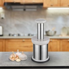 Trita aglio manuale Macina spezie Antiscivolo con coperchio integrato Grande