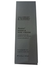 Gilchrist Soames Hand Nail Cream Reserve 3.4oz With Jojoba Oil New In Box