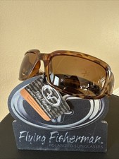 Flying Fisherman Polarized Women  s Men  s Sunglasses La Palma Tortoise Amber