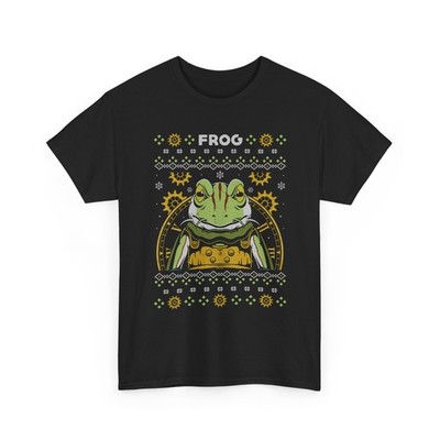 Glenn Frog Knight Xmas Unisex T-Shirt, Chrono Trigger Christmas Ugly Sweater Tee