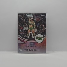 2025 Topps WWE Universe #270 Tiffany Stratton Money In The Bank Variation 