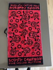 SCOTTY CAMERON 2016 GALLERY JACKPOT JOHNNY Towel RED / BLACK