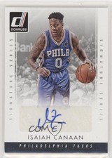 2015-16 Panini Donruss Signature Series Isaiah Canaan #SS-IC Auto no9
