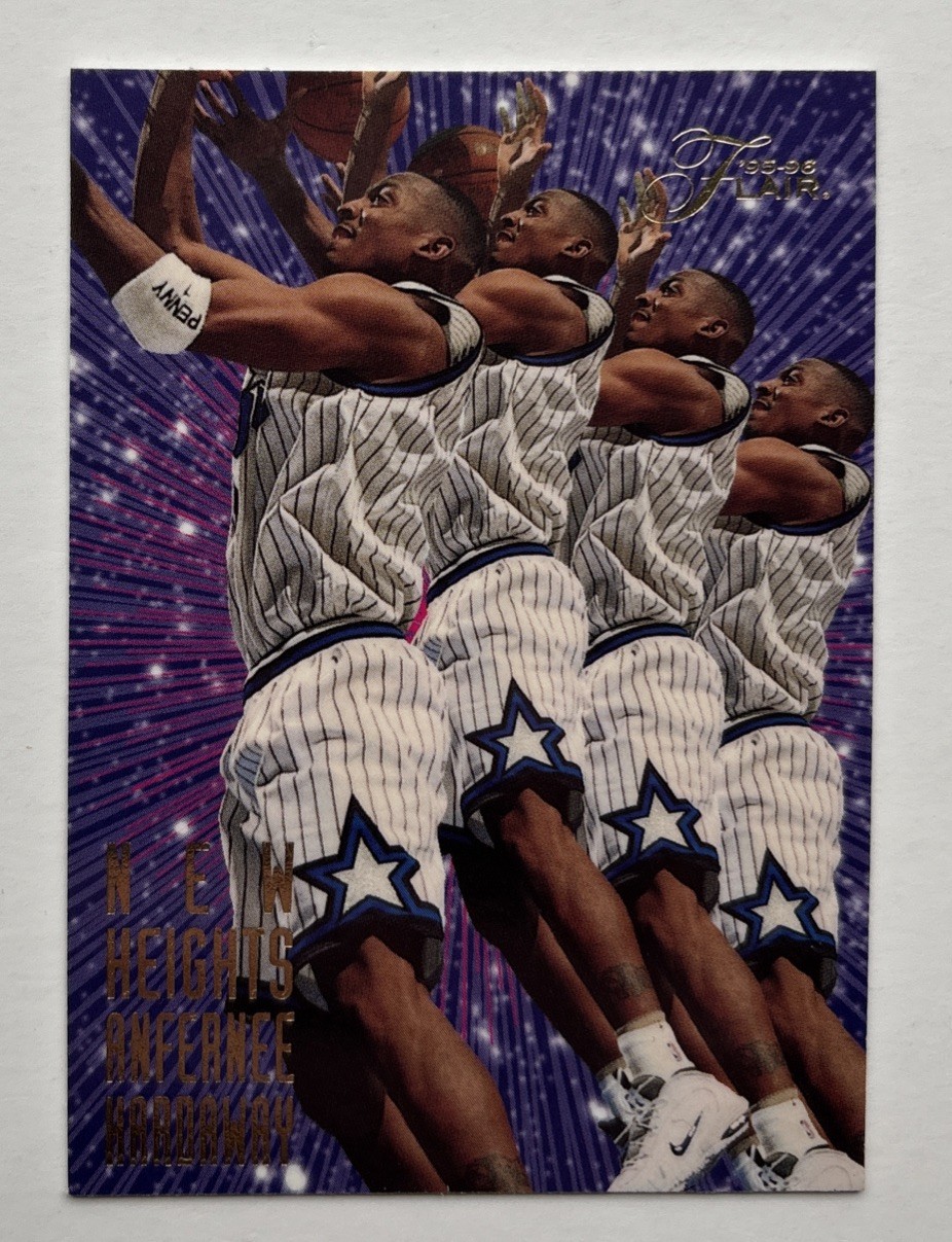 1995-96 Fleer Flair Anfernee Hardaway New Heights #1 Magic