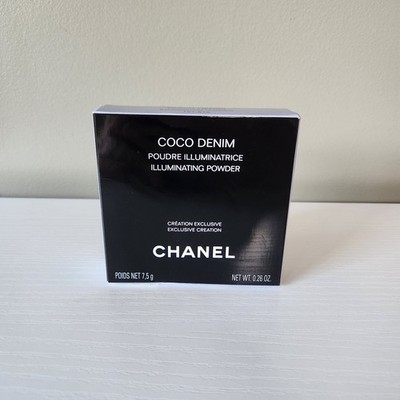 CHANEL Coco Denim Illuminating Powder Highlighter 7.5g LE w/ Box
