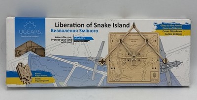 Ugears Liberation Of Snake Island Mechanical 3D Wooden Puzzle Model Kit