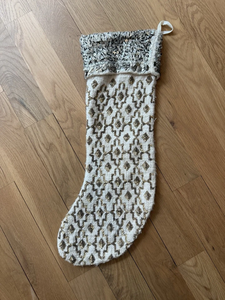 Anthropologie 3 件套亮片长袜圣诞假期 — 第 4/4 张图片