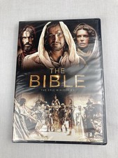 THE BIBLE THE EPIC MINISERIES 4-DISC DVD SET ALL 10 EPISODES 2013 NEW SEALED 