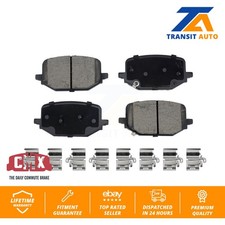 Rear Ceramic Brake Pads Set For Ford Explorer Lincoln Aviator Police Interceptor