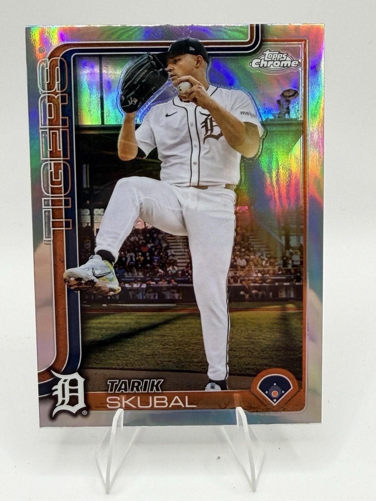 2025 Topps Chrome - Tarik Skubal Image Variation SP #258