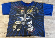 Vintage 1990s Star Wars Kids Youth All Over Print T Shirt AOP Tee Size 5-7 