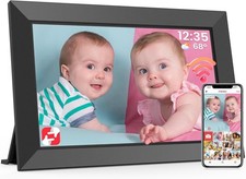 Frameo WiFi Digital Photo Frame 10.1 Inch - 1280x800 HD IPS Touch Screen Picture
