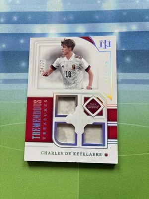 2022 Panini National Treasures Charles de Ketelaere /99 Belgium