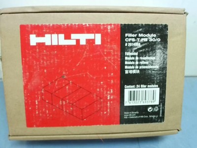 hilti CFS-T FB 30/0 Filler modules for sealing unused space wit-New In Box