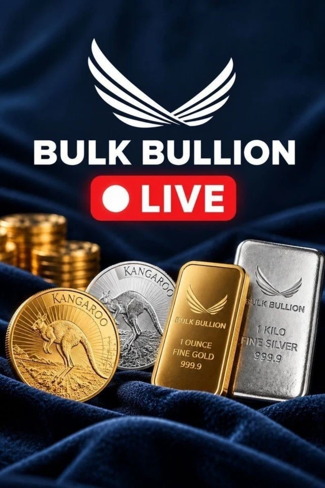 🥇Gold 🥈Silver Bullion Coins & Bars Starting at $1 - BULK BULLION