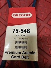 Oregon 75-548 Belt Premium Aramid Cord 5/8" X 48" Made in USA