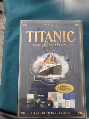 Titanic 100 Years Below - Heritage Collection (dvd 2012 CD Book