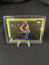 2025-26 Topps Chrome - Klay Thompson #42 Yellow Refractor /275