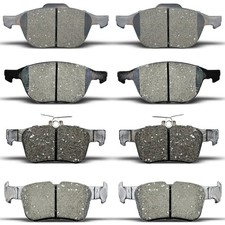 MAGMA Ceramic Front Rear Set Brake Pads For 2019 Ford Escape 2.5L L4 1A1V9L