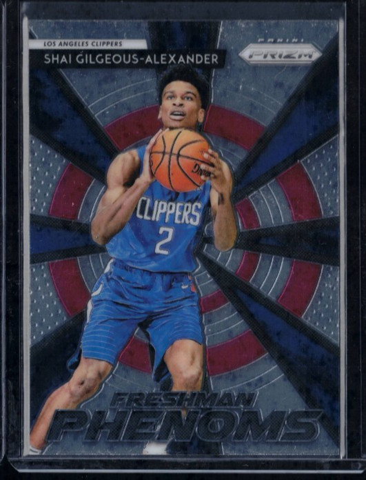 Shai Gilgeous-Alexander 2018 Prizm #15 Freshman Phenoms Price