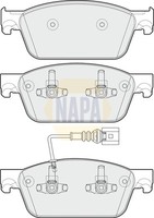 Bremsbelagsatz BremsklöTze FüR Renault ScéNic II JM0/1_ Megane EM0/1_ KM0/1_