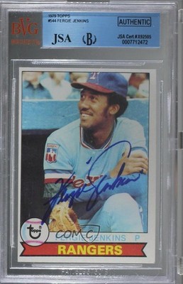 1979 Topps Fergie Jenkins #544 HOF z6d