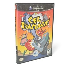 CEL DAMAGE (2002) Nintendo GameCube Case & Disc