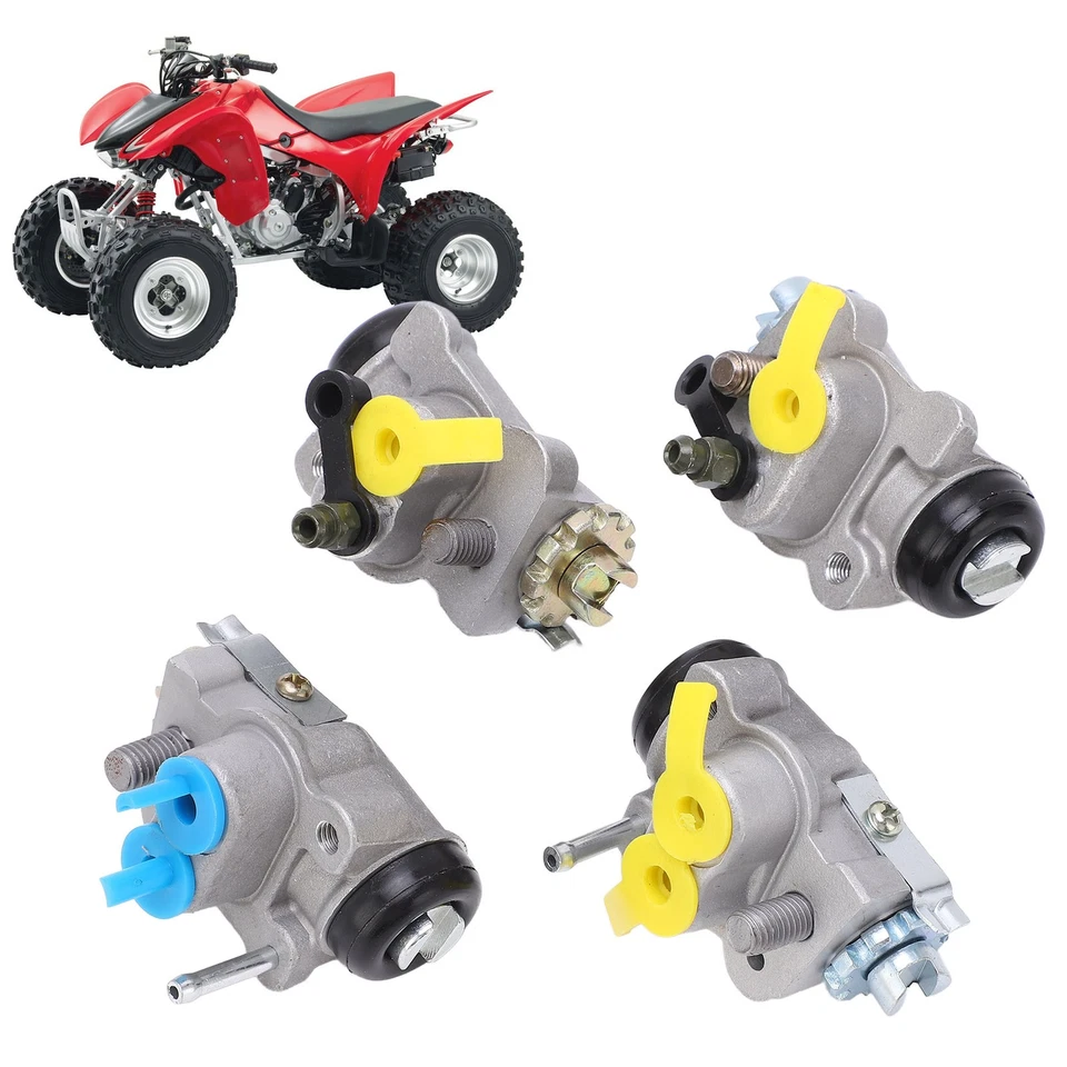 4 Pieces Front Left Right Brake Wheel Cylinders 45370 HC5 971 For TRX300 4W OH - Image 3 of 4