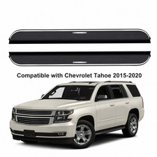 Running Boards Side Steps Nerf Bars Black Fits For Chevrolet Tahoe 2015-2020