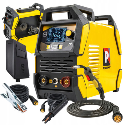 Schweißanlage Inverter Fülldraht MIG MAG MMA WIG Lift 160A Synergy IGBT 230V Neu