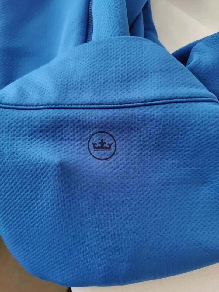 Chaqueta para mujer nueva con etiquetas mediana Peter Millar USGA Oakmont Lumi-Knit cremallera completa precio de venta sugerido por el fabricante $165 Foto 4 de 4