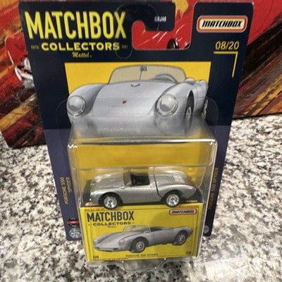 Matchbox Collectors Porsche 550 Spyder 1955 Silver 1:64 Diecast Car Unopened