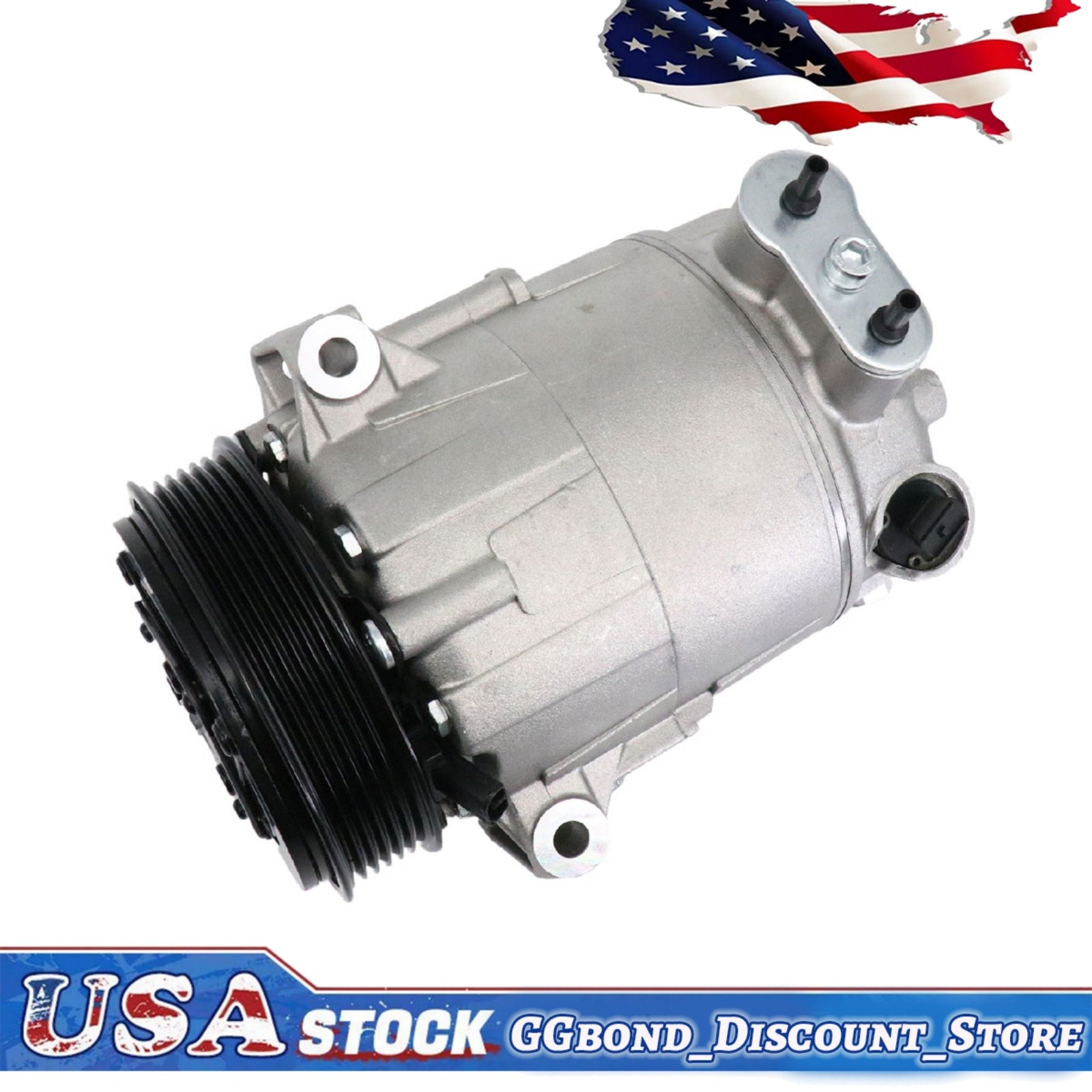 AC Compressor Pump AD-1086 333332 For Maserati Levante 3.0L 2017 2018