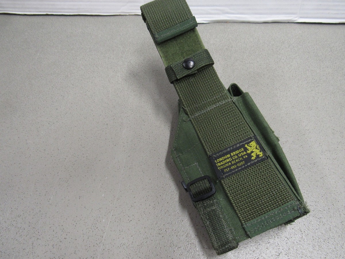 Old Gen London Bridge LBT Belt Holster OD Green LH Modified SEAL