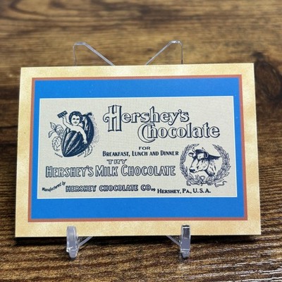 1995 Dart 100 Years of Hershey's #62 Advertising Leaflet, ca 1906-1910