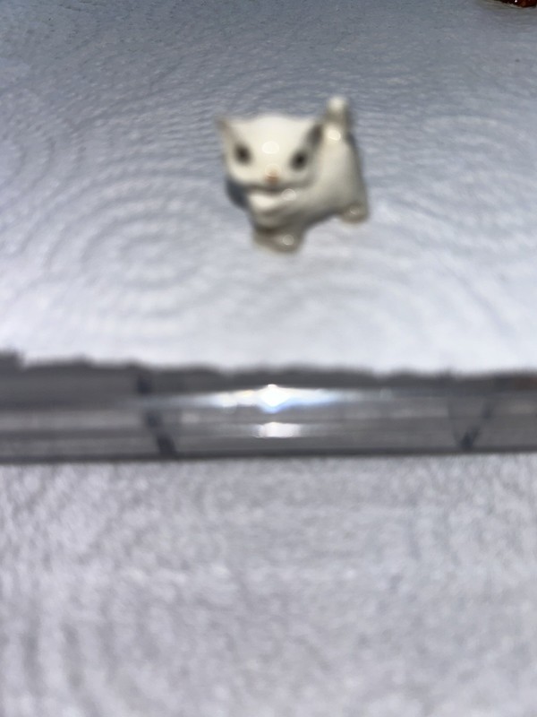hagen renaker white Kitten 19 Figurine 