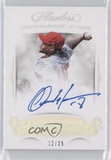 2018 Panini Flawless Flawless Signatures /25 Carlos Martinez #FS-CM Auto 5w7