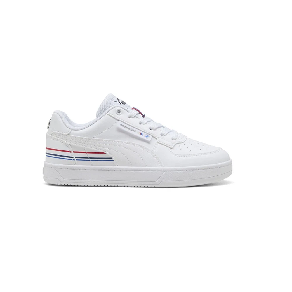 PUMA Bmw M Motorsport Caven 2.0 Lace Up Youth Boys White Sneakers Casual Shoes